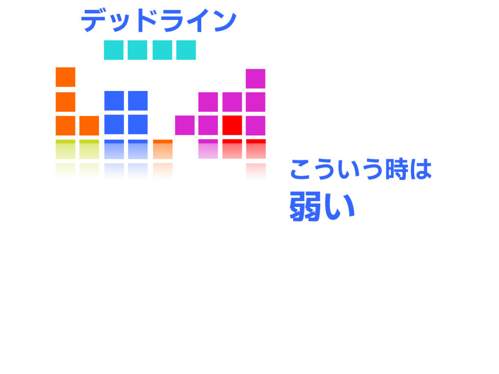I字ブロックの弱点